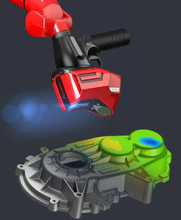 Scan to a colour map