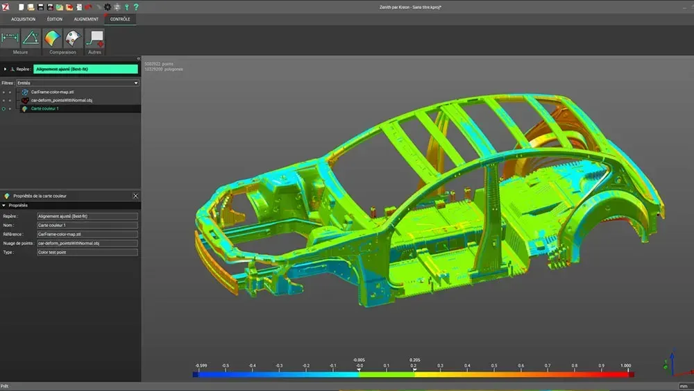 Inspection against CAD